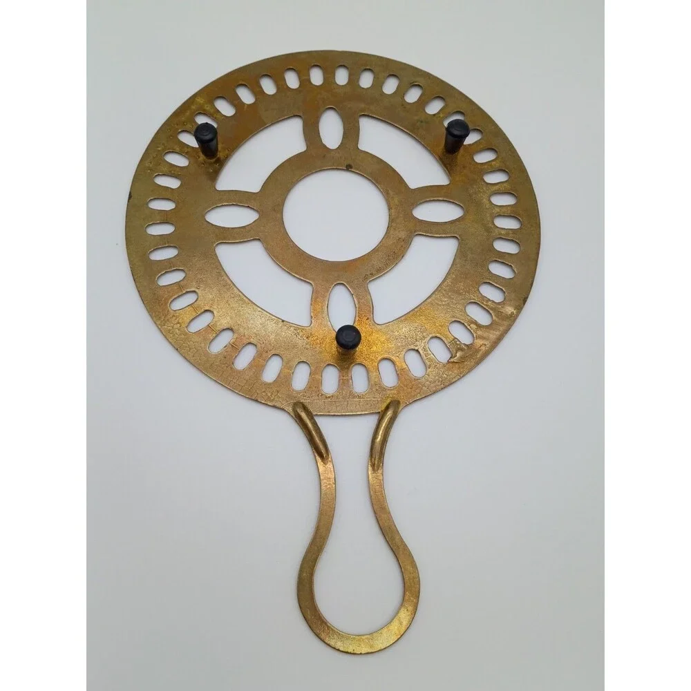 Vintage Brass Teapot Warmer Trivet Food